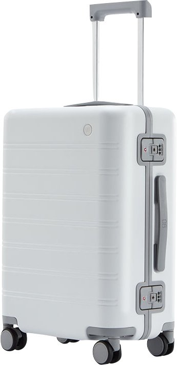 

Чемодан-спиннер Ninetygo Manhattan Frame Luggage 20" (белый)