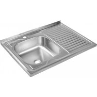 Кухонная мойка Saniteco 8060S-L (без сифона)