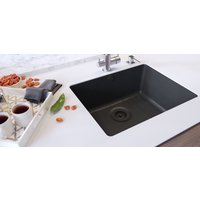 Кухонная мойка Aquasanita Arca SQA102W (черный 601)