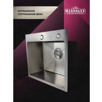 Кухонная мойка MARRBAXX C5044-R (стальной/нержавеющая сталь) в Бресте