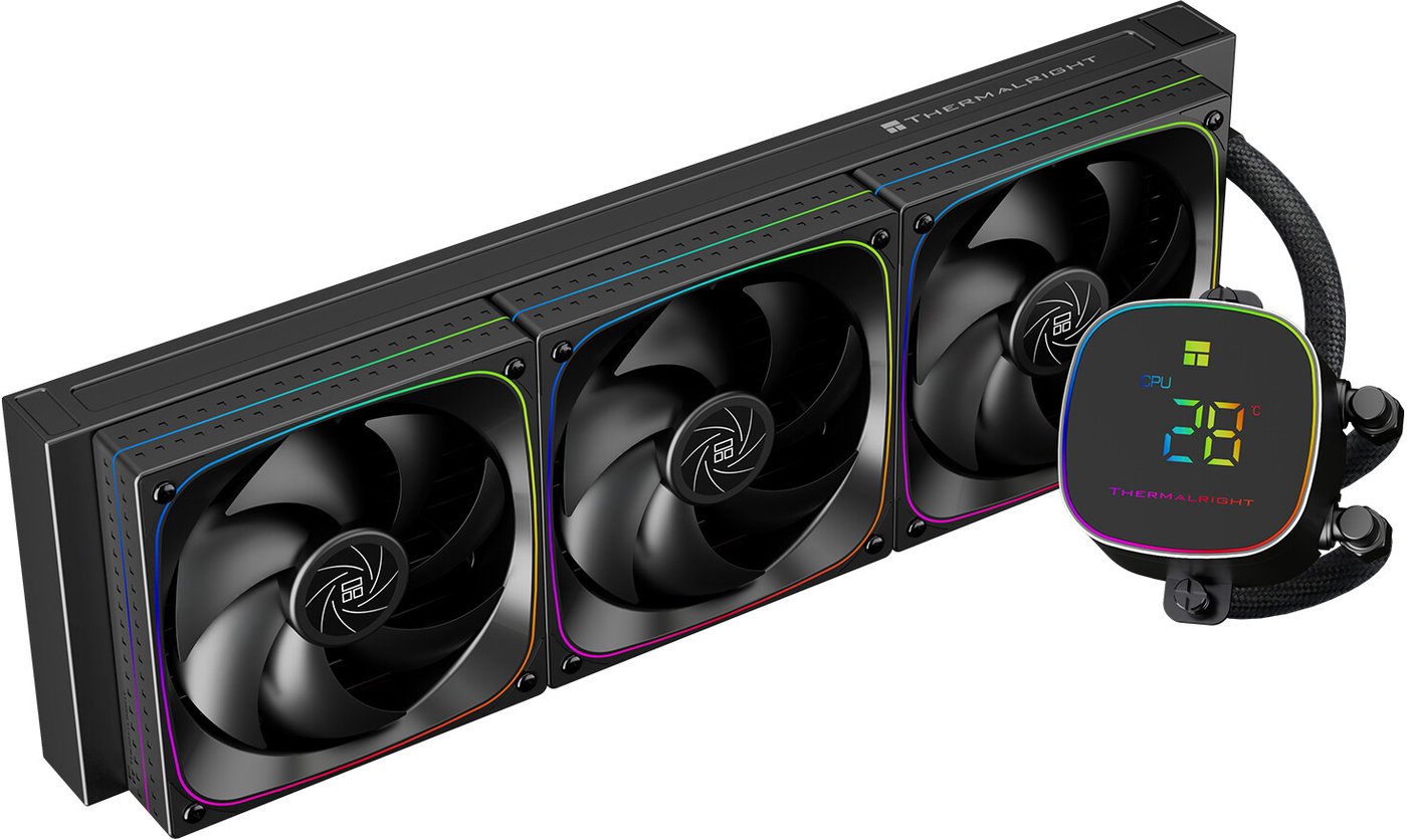 

Система жидкостного охлаждения для процессора Thermalright Frozen Horizon 360 Digital ARGB (черный)