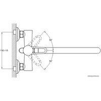 Смеситель G.Lauf NUD7-A045KT (бронзовый)