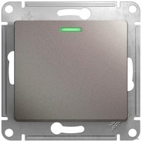 Выключатель проходной Schneider Electric Glossa GSL001263 (платиновый)