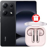 Телефон Xiaomi Redmi Note 14S 8GB/256GB международная версия (полуночный черный) + наушники Xiaomi Redmi Buds 6 Active (розовый) по акции