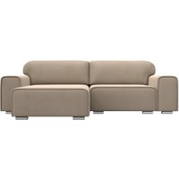 Угловой диван Лига диванов Лига-029 левый 121924L (велюр бежевый)