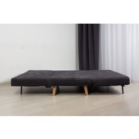 Диван DiArt Элли 1200 (велюр Sensey graphite/ножки светлые)