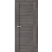 Межкомнатная дверь el'Porta Порта-21 70x200 (Grey Veralinga)