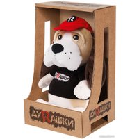 Классическая игрушка ДуRашки Бассет-Хаунд в бейсболке MT-MRT-D04202303-23