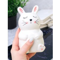 Копилка для денег ILikeGift Sleepy bunny FC191121 (белый)