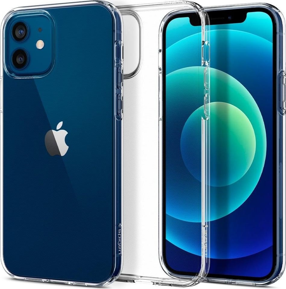 

Чехол для телефона Spigen Liquid Crystal для iPhone 12/iPhone 12 Pro ACS01697 (прозрачный)