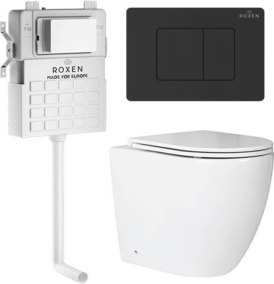 Унитаз приставной Roxen Attach 868668