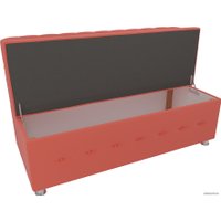 Диван Mebelico Вента (микровельвет, коралловый)