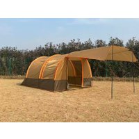 Кемпинговая палатка LanYu 1125 (коричневый/желтовато-коричневый/оранжевый)