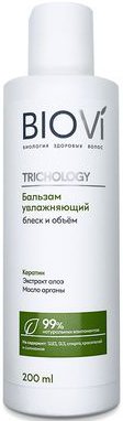 

Бальзам Biovi Trichology увлажняющий блеск и объем 200 мл
