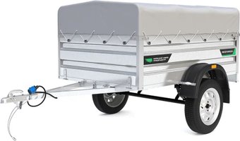 Одноосный прицеп Титан 2013-05 (2.0х1.3 борт 50см)