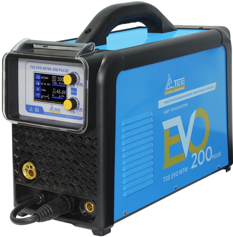 

Сварочный инвертор ТСС EVO MTM-200 Pulse 035272