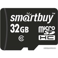 Карта памяти SmartBuy microSDHC SB32GBSDCL10-00LE 32GB