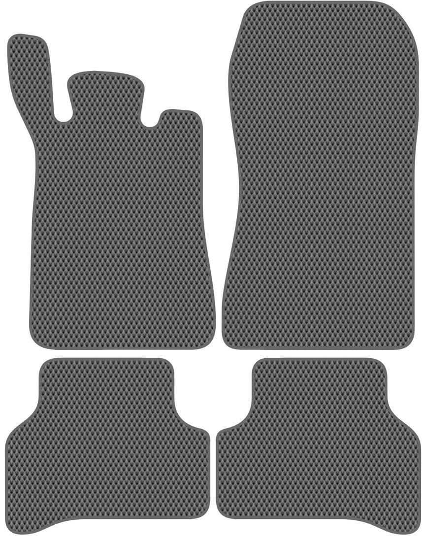 

Комплект ковриков для авто Alicosta Mercedes-Benz C-Class I (универсал / S202) 1996 - 2000 (серый, ромб)