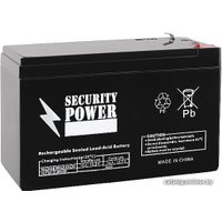 Аккумулятор для ИБП Security Power SP 12-1,3 F1 (12В/1.3 А·ч)