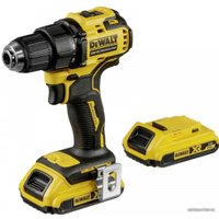 Дрель-шуруповерт DeWalt DCD708D2T-QW (с 2-мя АКБ, кейс)