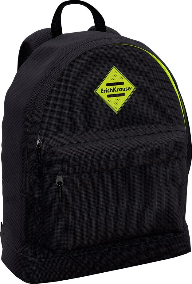 

Городской рюкзак Erich Krause EasyLine 17L Black&Yellow 48548