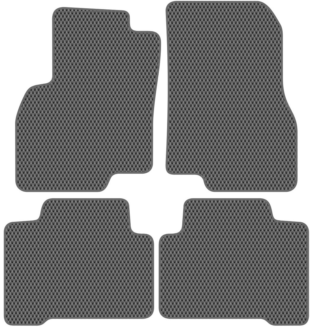 

Комплект ковриков для авто Alicosta Mitsubishi Grandis I (минивэн / NA4W) 2004 - 2009 (серый, ромб)