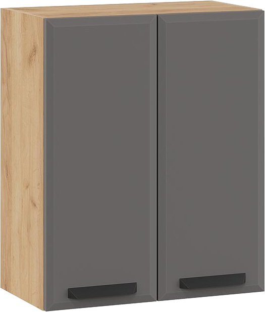 

Шкаф навесной Трия Тиана 1В6 (дуб крафт золотой/асфальт супермат)