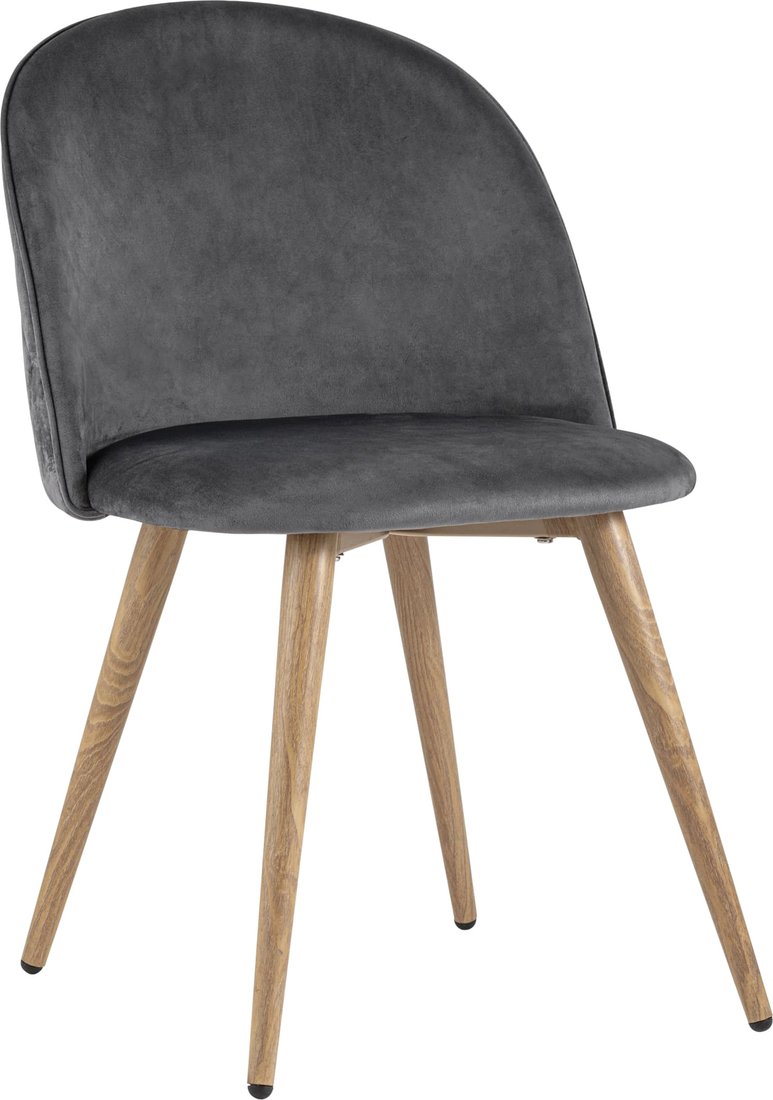 

Стул Stool Group Лион велюр c ромбами (серый)
