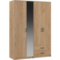 Шкаф распашной Genesis Мебель Светлана 4 двери (дуб золотой/венге)