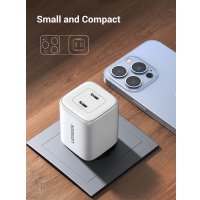 Сетевое зарядное Ugreen CD294 15327 (белый)