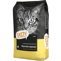 Сухой корм для кошек Tasty Для взрослых кошек с курицей 10 кг