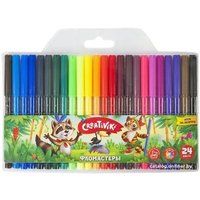 Фломастеры Creativiki ФЛВ24КР (24 цвета)