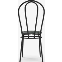 Стул Mio Tesoro Тюльпан (серый/черный)