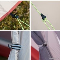 Треккинговая палатка Naturehike Cloud UP Ultralight 3 NH18T030-T (210T, оранжевый)