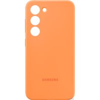 Чехол для телефона Samsung Silicone Case S23 (оранжевый)