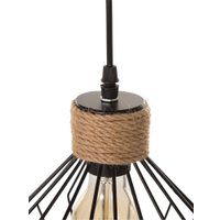 Подвесная люстра BayerLux Чертеж 10777199 (черный)