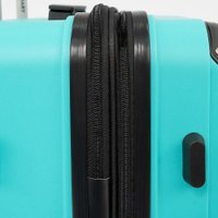 Чемодан-спиннер Francesco Molinary 197-PP1906/2-24BIR (бирюзовый)