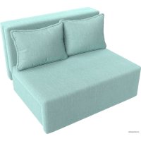 Диван Mebelico Лагуна 115583 (рогожка, бирюзовый)