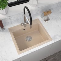 Кухонная мойка ZorG Rock 60 Premium beige