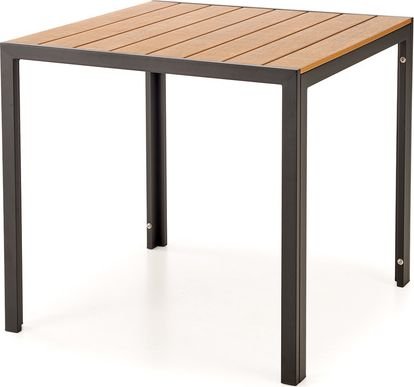 

Кухонный стол Halmar Fierro k 80/80/75 (коричневый/черный)