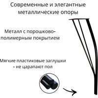 Кухонный стол Arvento Флок 3 раздвижной 110-140х70 (дуб сонома)