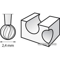 Насадка гравировальная Dremel 2.615.010.7JA