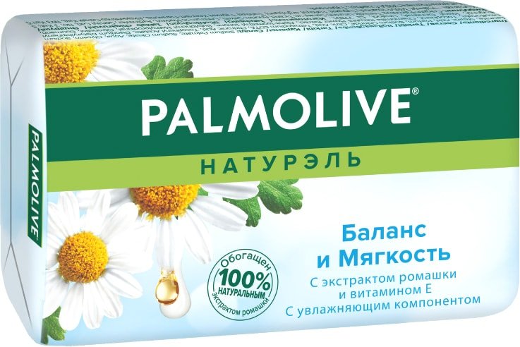 

Palmolive Мыло Натурэль Баланс и мягкость с экстрактом ромашки 90 г