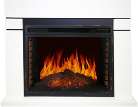 

Каминокомплект Smolcom Lindos FS33 с Royal Flame Dioramic 33 LED FX (белый/черный)