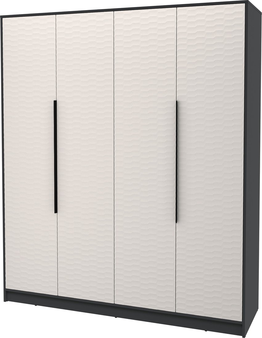 

Шкаф распашной Интерлиния Концепт Зодиак КТ-Ш4 (антрацит/кашемир)