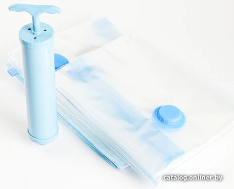Пакеты вакуумные Home One С ручным насосом 384449 (10 шт)