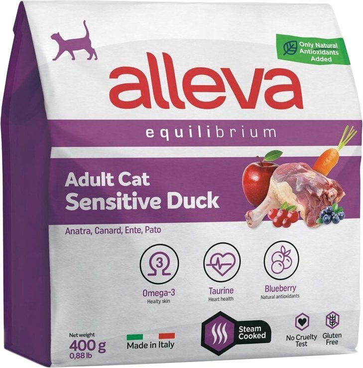 

Сухой корм для кошек Alleva Equilibrium Sensitive Duck (Утка) 400 г