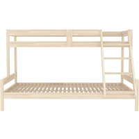 Двухъярусная кровать ФанДОК Ф-136.1-01 90x140/200 (лак)