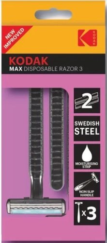 Бритвенный станок Kodak Disposable Razor Max 2 CAT 30422551/144 (3 шт)