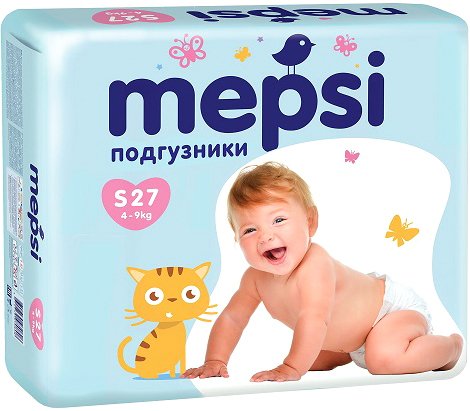 

Подгузники Mepsi S (27 шт)